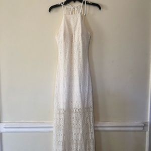 Off white lace dress Size 4